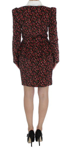 BENCIVENGA Black Multicolor Floral Suit - Zeiniez