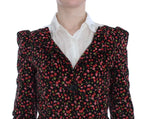 BENCIVENGA Black Multicolor Floral Suit - Zeiniez