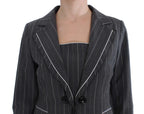 BENCIVENGA Gray Stretch Suit Sheath Dress & Blazer Set - Zeiniez