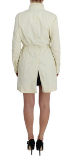 P.A.R.O.S.H. Beige Weather Proof Trench Jacket Coat - Zeiniez