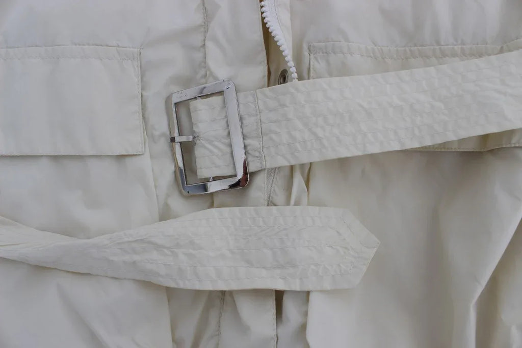 P.A.R.O.S.H. Beige Weather Proof Trench Jacket Coat - Zeiniez