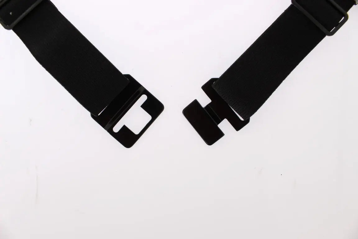 Dolce & Gabbana Silver Wide Belt Silk Cummerbund Dolce & Gabbana