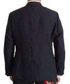 Dolce & Gabbana Dark Blue ALTA SARTORIA Jacket Coat Blazer - Zeiniez