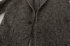 Dolce & Gabbana Gray Cotton Single Breasted Fantasy Blazer - Zeiniez