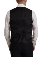 Dolce & Gabbana Black Jacket Vest 2 Piece MARTINI Blazer - Zeiniez