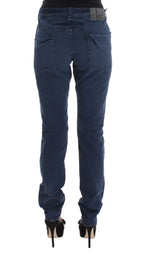 Costume National Blue Cotton Blend Denim Jeans - Zeiniez