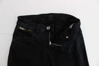 Costume National Black Cotton Slim Fit Denim Jeans - Zeiniez