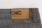 Costume National Gray Cotton Regular Fit Denim Jeans - Zeiniez