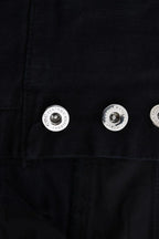 Costume National Black Cotton Slim Fit Cropped Jeans - Zeiniez