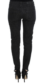 Ermanno Scervino Blue Cotton Slim Fit Denim Jeans - Zeiniez