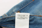 John Galliano Blue Wash Cotton Blend Slim Fit Jeans - Zeiniez