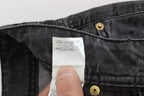 John Galliano Gray Wash Cotton Torn Straight Fit Jeans - Zeiniez