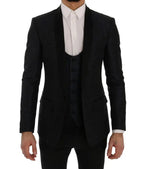 Dolce & Gabbana Blue MARTINI Slim 2 Piece Blazer - Zeiniez