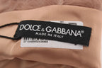 Dolce & Gabbana Beige Suede Xiangao Fur Elbow Gloves - Zeiniez