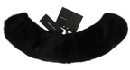Dolce & Gabbana Black Mink Fur Shoulder Collar Scarf - Zeiniez
