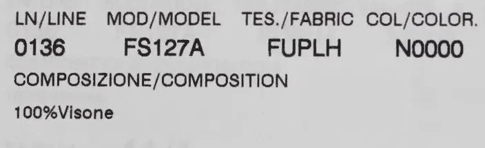 Dolce & Gabbana Black Mink Fur Shoulder Collar Scarf - Zeiniez