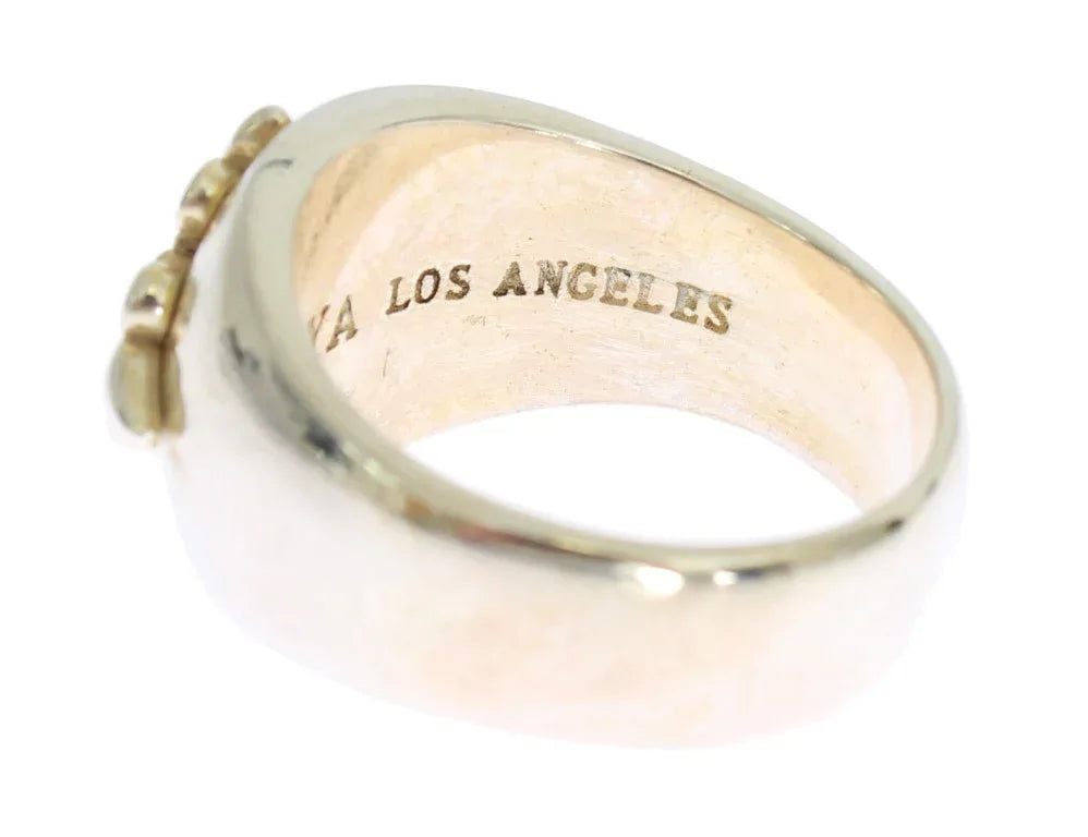 Nialaya Silver Crest 925 Sterling Ring - Zeiniez