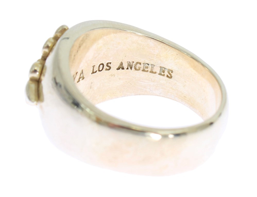 Nialaya Silver Crest 925 Sterling Ring - Zeiniez