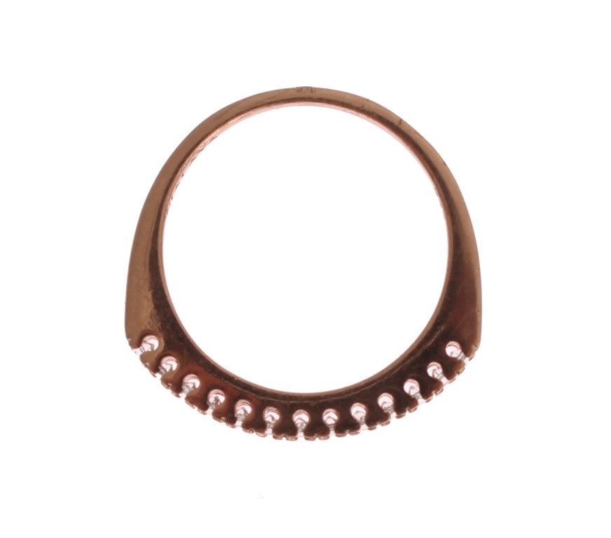 Nialaya Red Gold 925 Silver Ring - Zeiniez