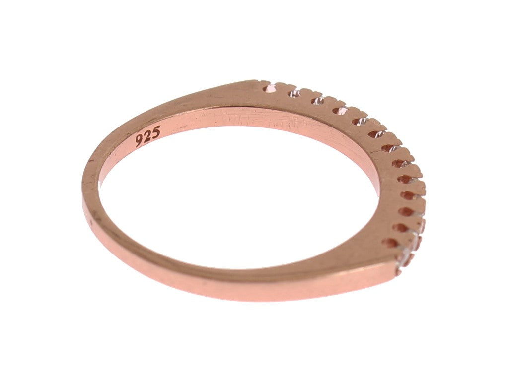 Nialaya Red Gold 925 Silver Ring - Zeiniez
