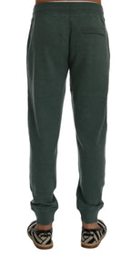 Dolce & Gabbana Green Cashmere Training Pants - Zeiniez