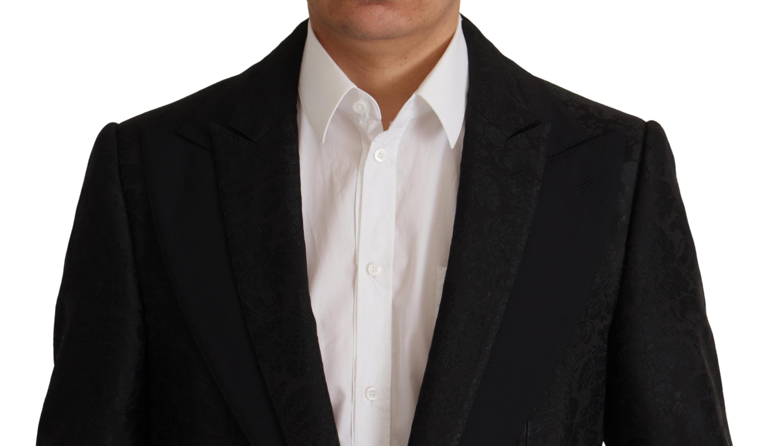 Dolce & Gabbana Black Polyester Formal 2 Piece MARTINI Suit - Zeiniez