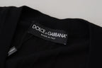 Dolce & Gabbana Black Wool Button Down Cardigan Sweater - Zeiniez