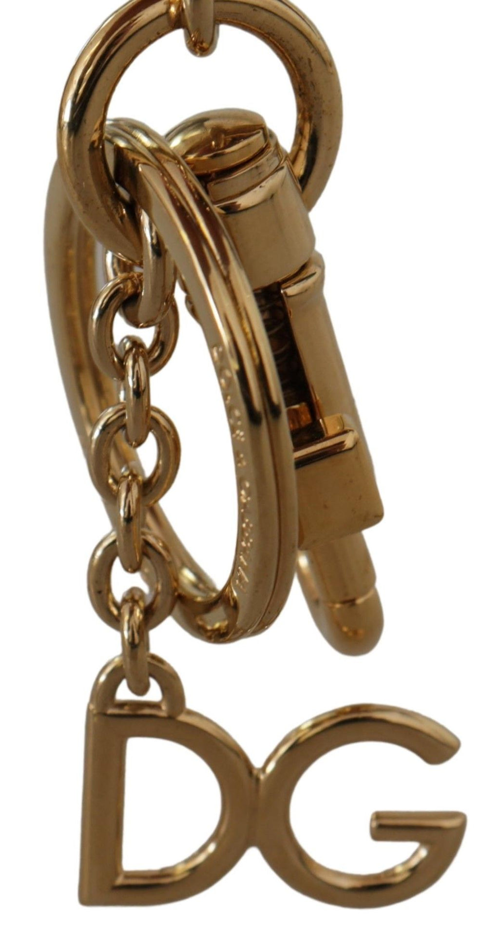 Dolce & Gabbana Black Leather #DGLovesLondon Keyring Cardholder Coin Case - Zeiniez