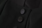 Dolce & Gabbana Black Slim Fit Long Sleeves Snap Jacket - Zeiniez