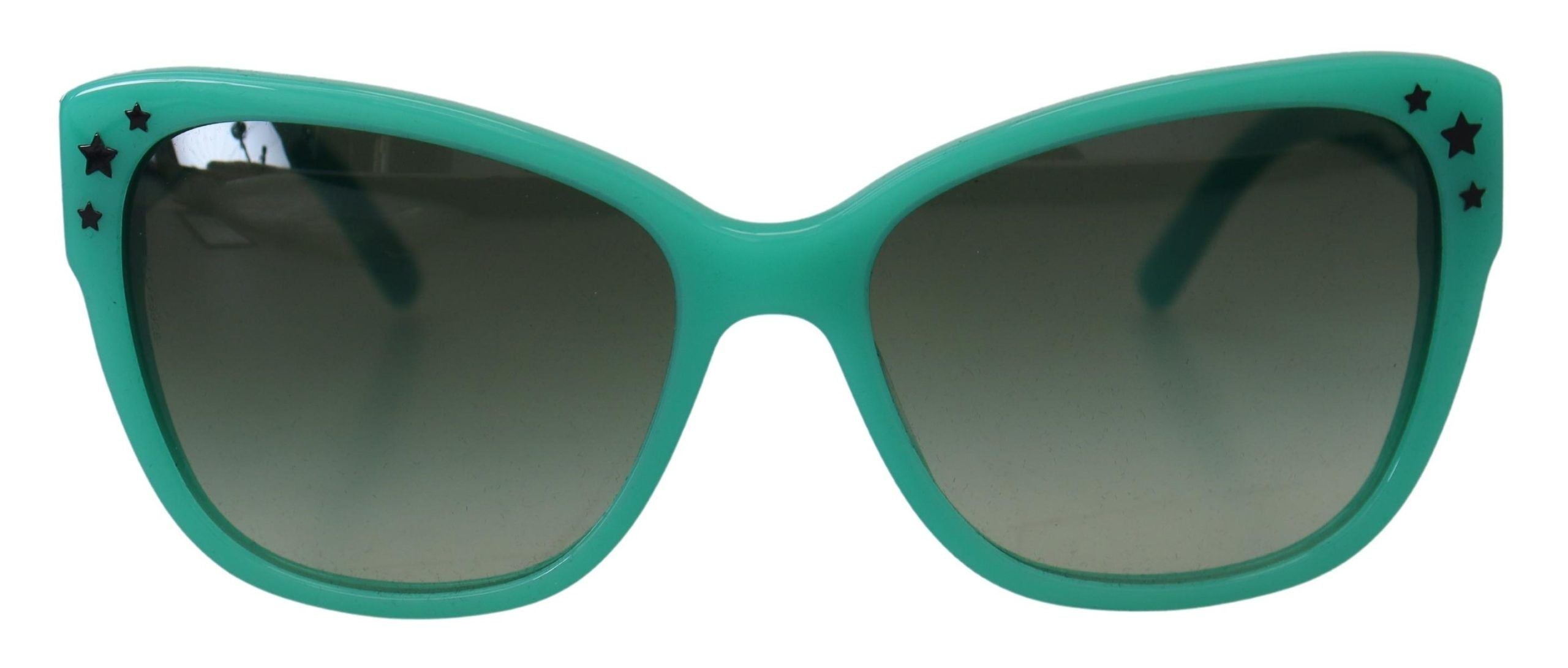 Dolce & Gabbana Green Stars Acetate Square Shades DG4124  Sunglasses - Zeiniez
