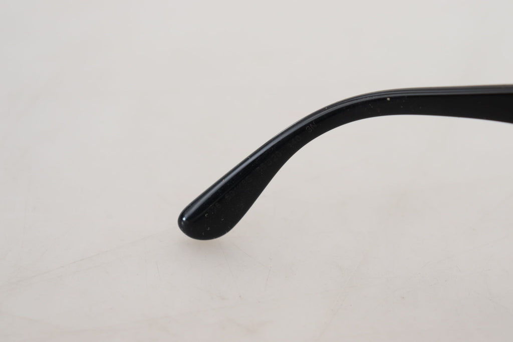 Dolce & Gabbana Black Gold Sequin Butterfly Polarized DG4326 Sunglasses - Zeiniez