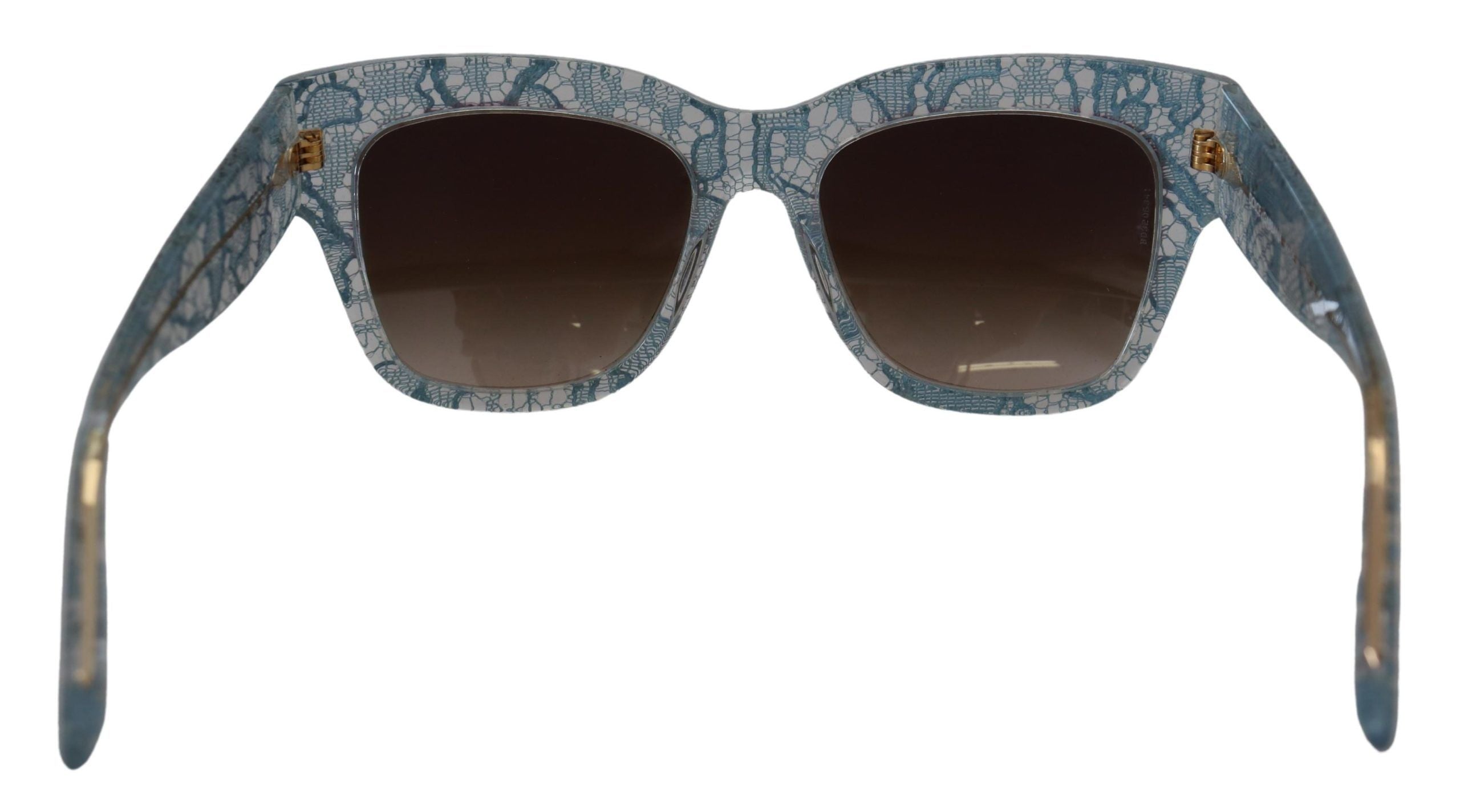 Dolce & Gabbana Blue Lace Acetate Crystal Butterfly DG4231 Sunglasses - Zeiniez