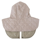Dolce & Gabbana White Quilted Whole Head Wrap One Size Nylon Hat - Zeiniez