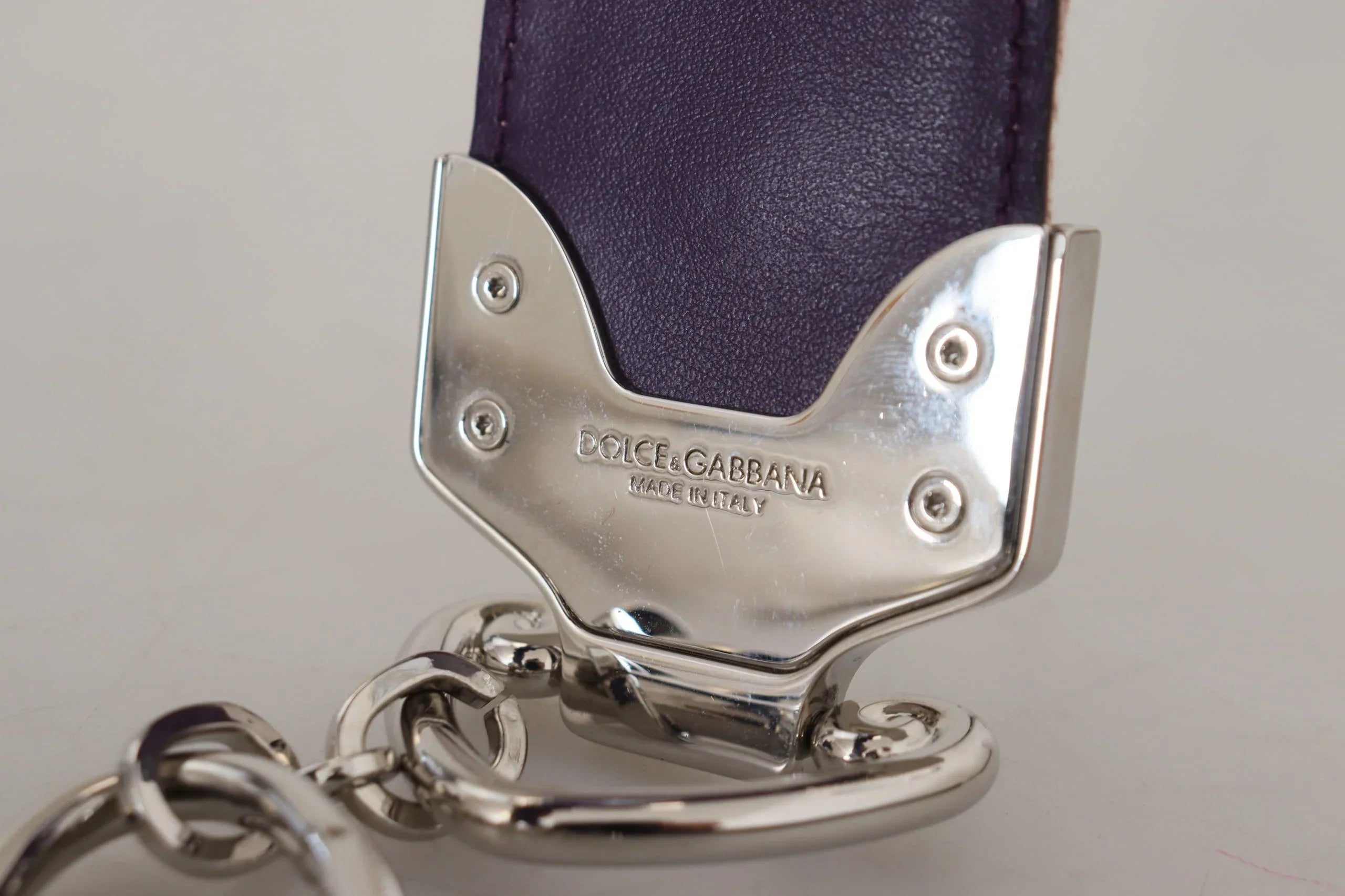 Dolce & Gabbana Multicolor Floral Appliques Metal Shoulder Strap - Zeiniez