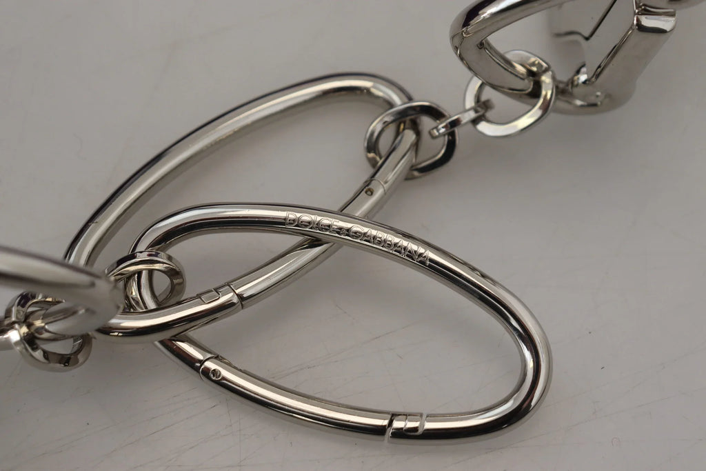 Dolce & Gabbana Multicolor Floral Appliques Metal Shoulder Strap - Zeiniez