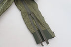 Dolce & Gabbana Green Striped Cargo Zipper Leg Men Trouser Pants - Zeiniez