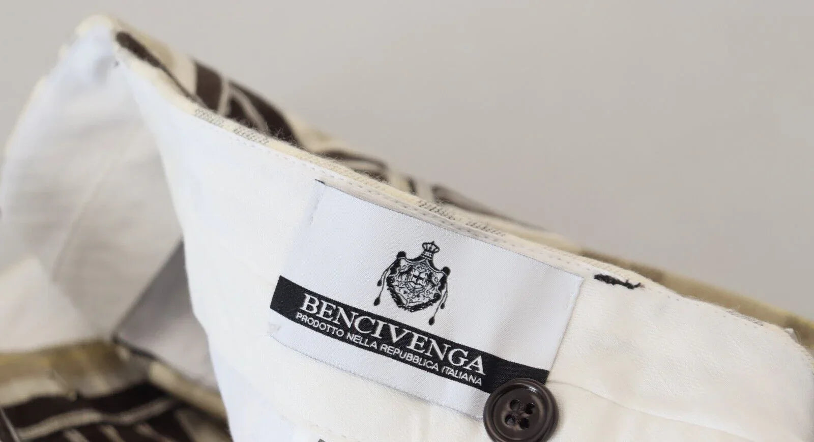 BENCIVENGA Multicolor Checkered Cotton Straight Fit Men Pants - Zeiniez