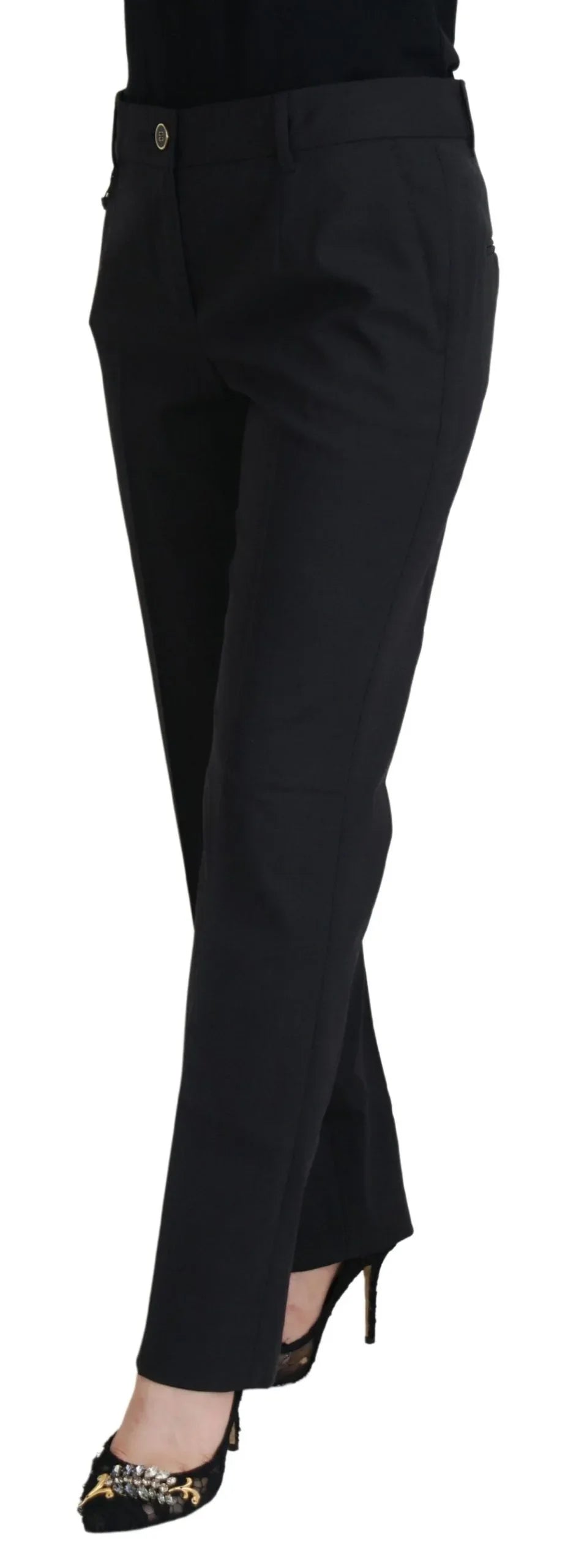 Dolce & Gabbana Grey Women Formal Tapered Pants - Zeiniez