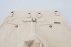 Dolce & Gabbana Beige Cotton Women Cargo Pants - Zeiniez
