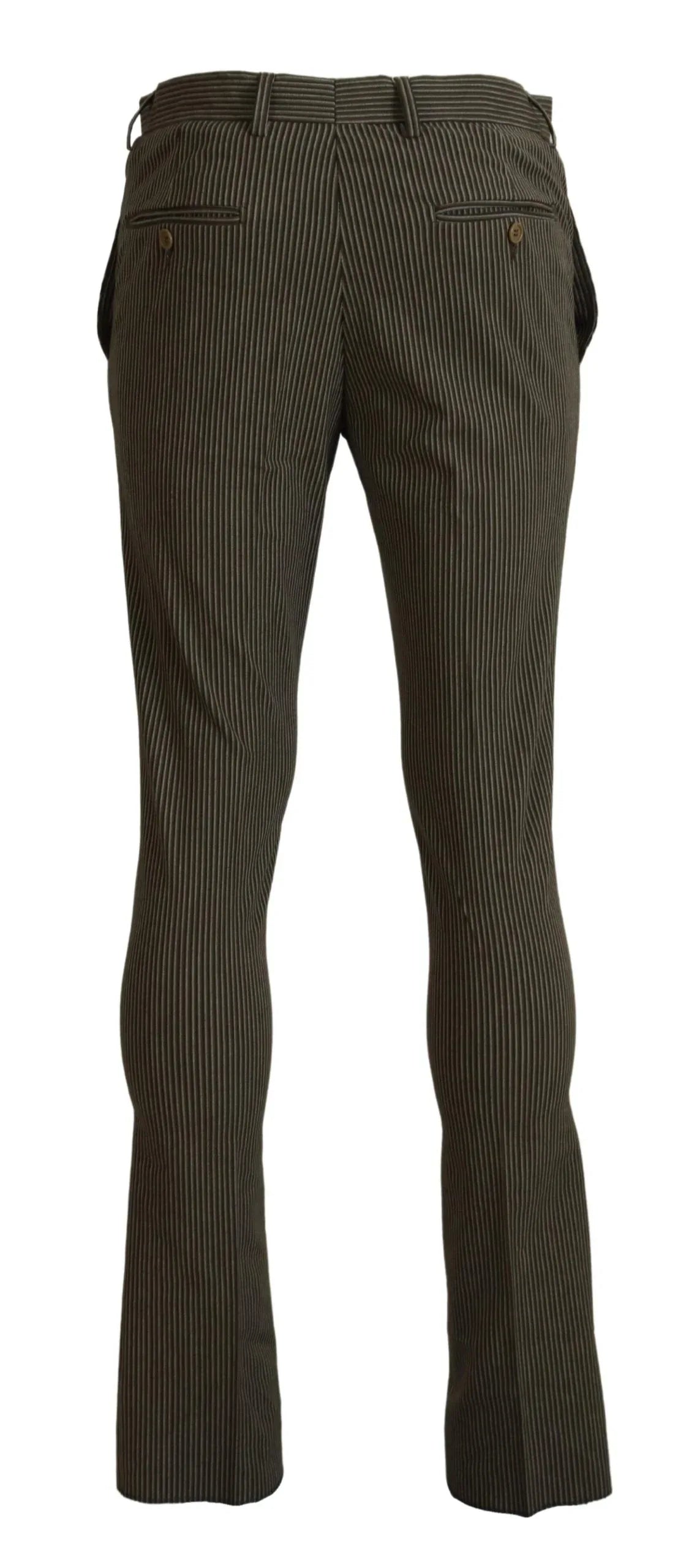 BENCIVENGA Multicolor Striped Pure Cotton Men Pants - Zeiniez