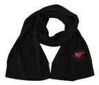 Dolce & Gabbana Black Sacred Heart #DGLovesLondon Wrap Scarf - Zeiniez