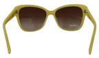 Dolce & Gabbana Yellow Acetate Frame Stars Embellishment DG4124 Sunglasses - Zeiniez