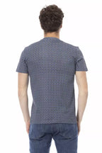 Baldinini Trend Gray Cotton T-Shirt - Zeiniez