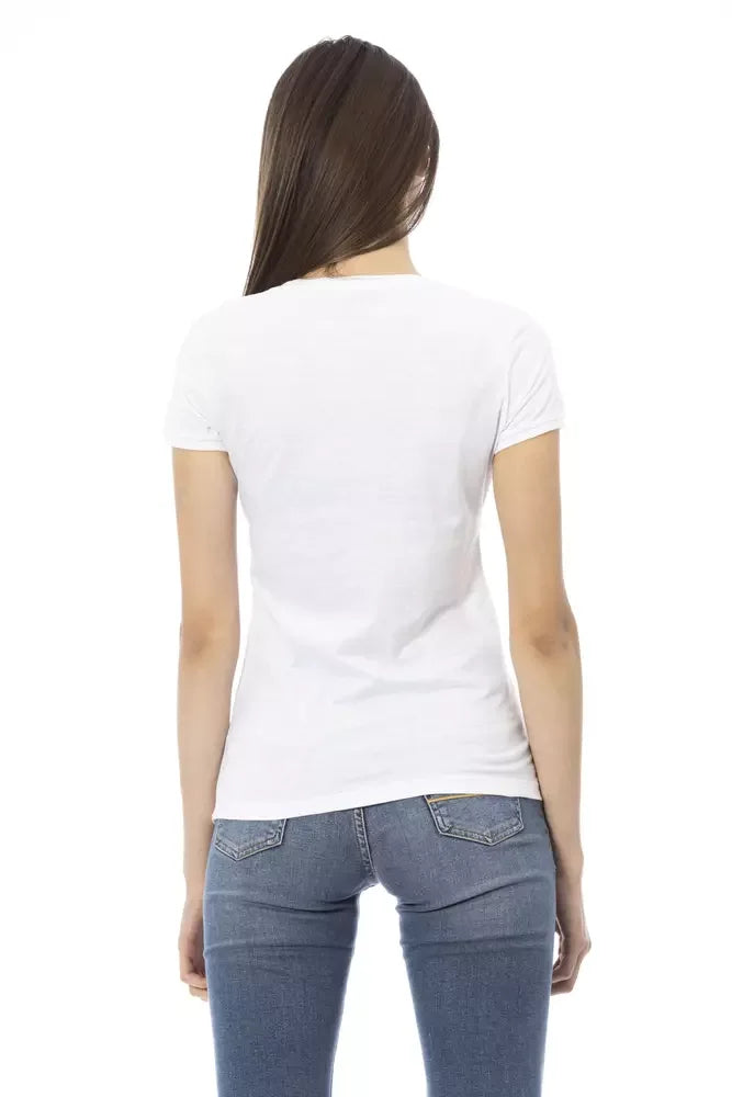 Trussardi Action White Cotton Women's Top - Zeiniez