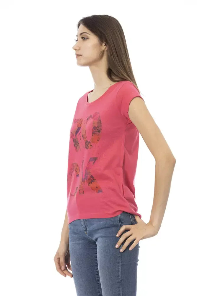 Trussardi Action Multicolor Cotton Women T-Shirt - Zeiniez