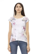 Trussardi Action White Cotton Women T-Shirt - Zeiniez