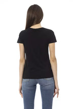 Trussardi Action Black Cotton Women T-Shirt - Zeiniez