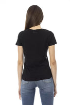 Trussardi Action Black Cotton Tops & T-Shirt - Zeiniez
