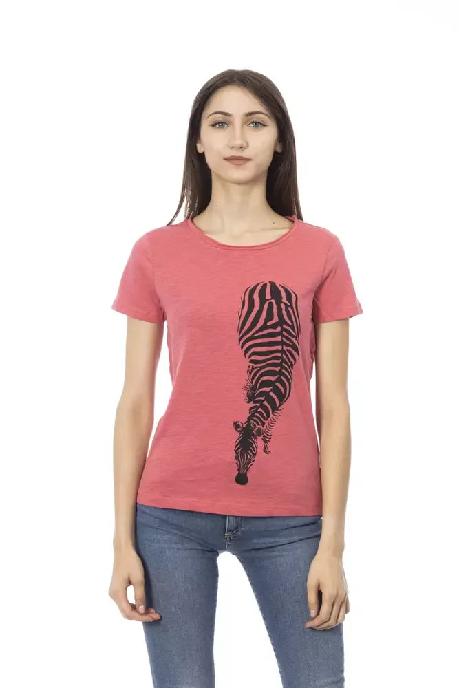 Trussardi Action Multicolor Cotton Women T-Shirt - Zeiniez