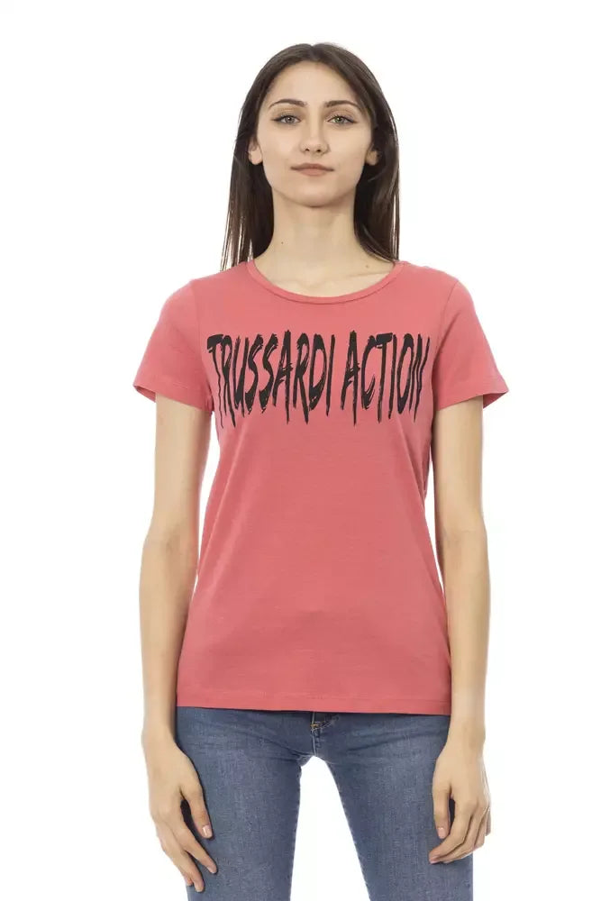 Trussardi Action Multicolor Cotton Women T-Shirt - Zeiniez